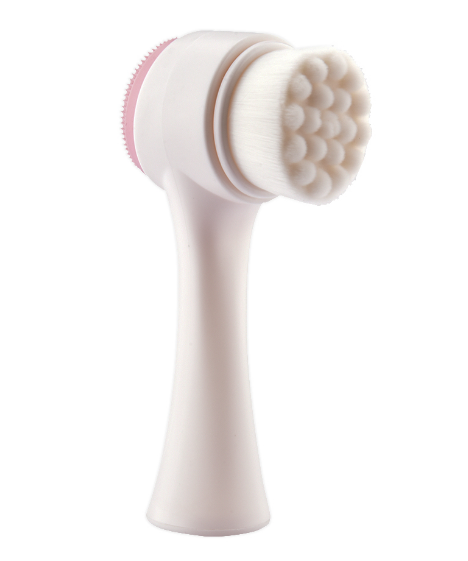 3D Double Sides Multifunctional Silicone Face Cleanser Facial Cleansing Portable Face Cleaning Brush