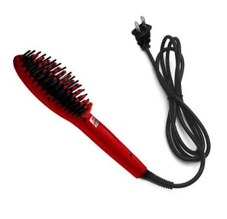 Ceramic Electric Hair Straightener Comb Styling Tool Hair Straightening Brush Girls Ladies Hair Care