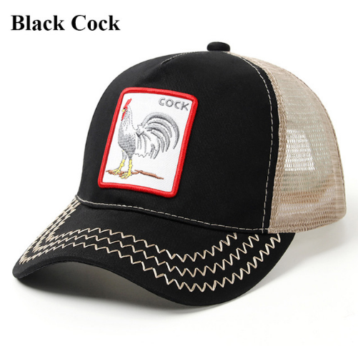 Fashion Embroidery Mesh Baseball Caps High Quality Hip Hop Hat Sports Breathable Unisex Cap