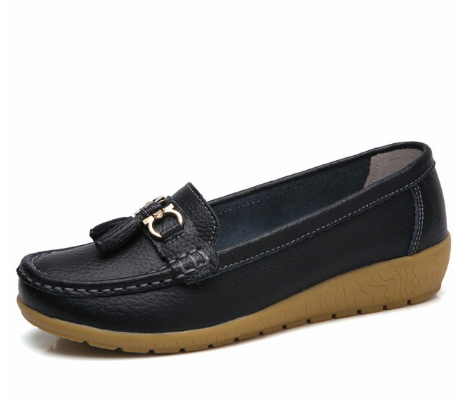 New Arrival Shoes Woman Genuine Leather Women Flats Slip On Women's Loafers Female Moccasins Shoe