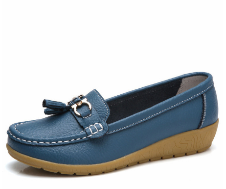 New Arrival Shoes Woman Genuine Leather Women Flats Slip On Women's Loafers Female Moccasins Shoe