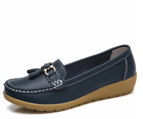 New Arrival Shoes Woman Genuine Leather Women Flats Slip On Women's Loafers Female Moccasins Shoe