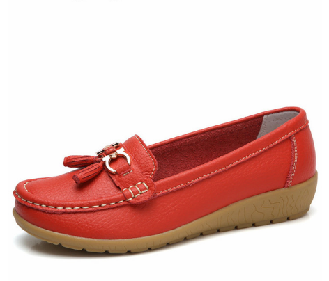 New Arrival Shoes Woman Genuine Leather Women Flats Slip On Women's Loafers Female Moccasins Shoe