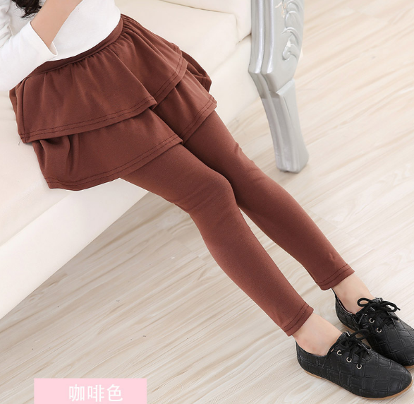 Fashion Toddler Girl Skirt Trousers Children Pants Culottes Render Pants Kids Leggings Trousers