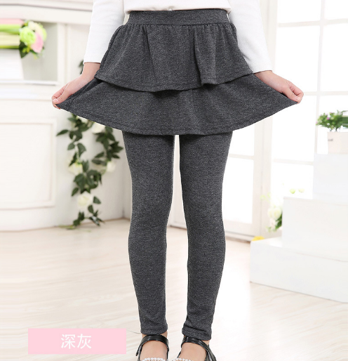 Fashion Toddler Girl Skirt Trousers Children Pants Culottes Render Pants Kids Leggings Trousers
