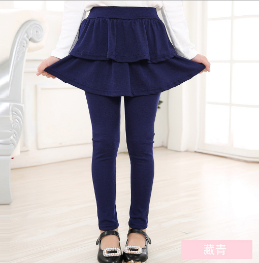 Fashion Toddler Girl Skirt Trousers Children Pants Culottes Render Pants Kids Leggings Trousers
