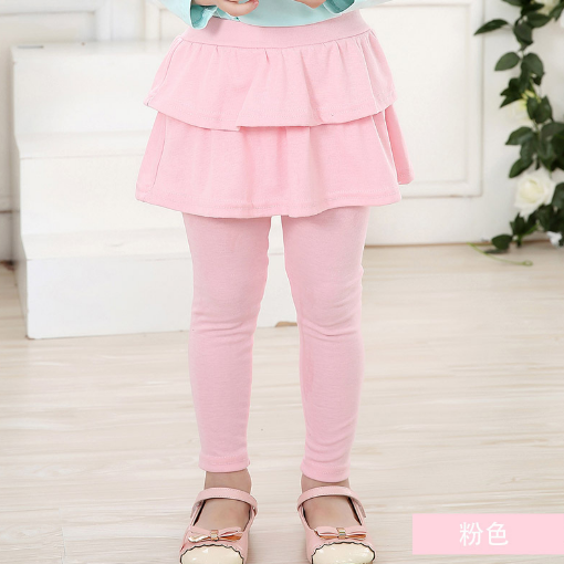 Fashion Toddler Girl Skirt Trousers Children Pants Culottes Render Pants Kids Leggings Trousers