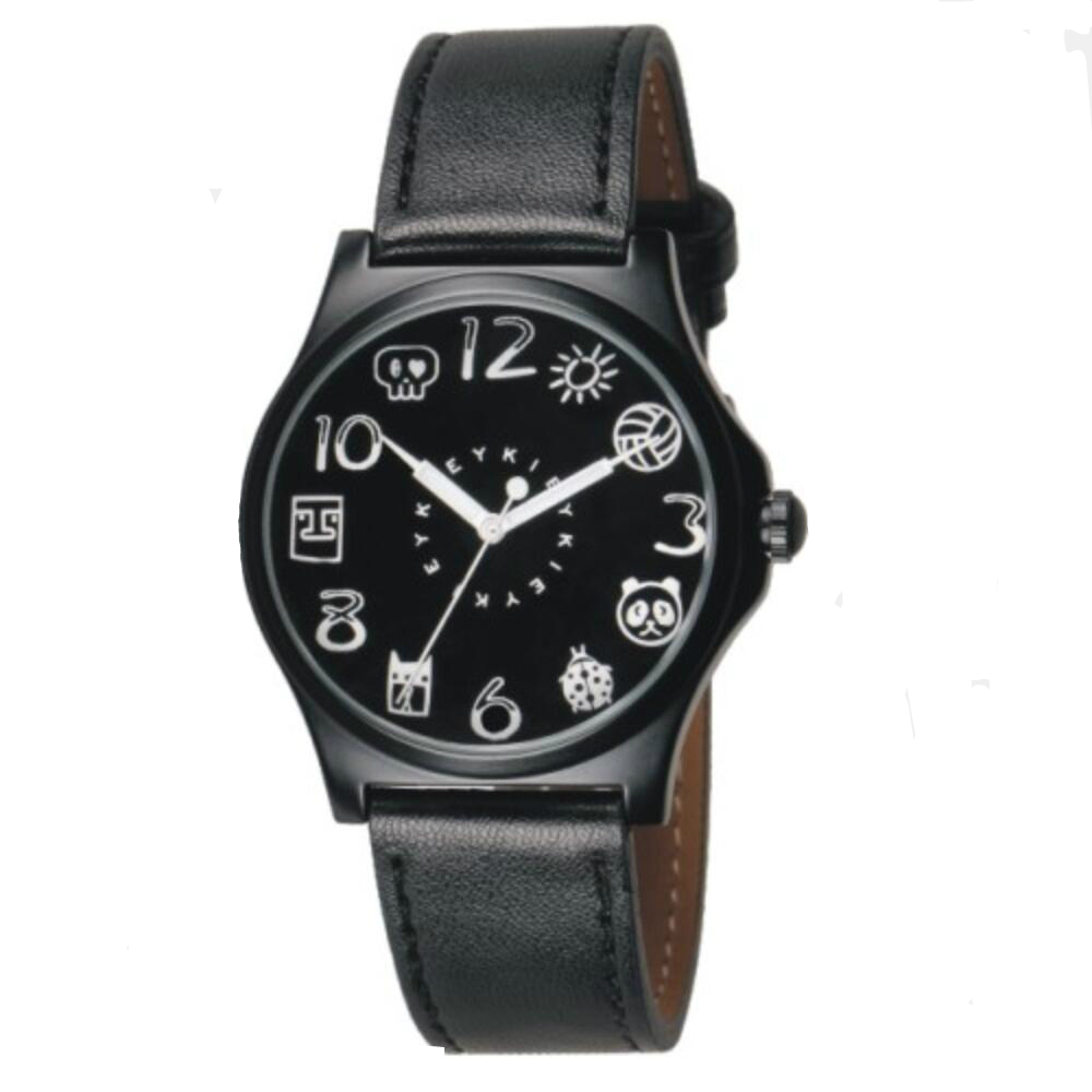 Watches birthday Fashion quartz good watches Casual Sports gentleman quartz Watch men wristwatch Waterproof Big Dial Noctilucent watches student PU portable Watches Leather band strap children for men