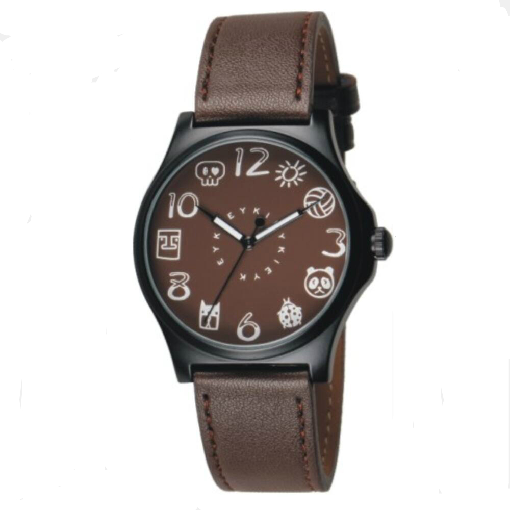 Watches birthday Fashion quartz good watches Casual Sports gentleman quartz Watch men wristwatch Waterproof Big Dial Noctilucent watches student PU portable Watches Leather band strap children for men
