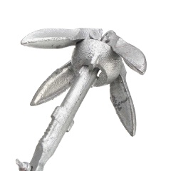 Foldable Hot Dipped Galvanized Grapnel Anchor Boat Fitting Part For Marine Yacht