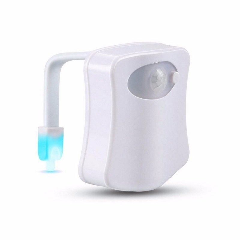 8 Colors Human Motion Sensor Toilet Light Bathroom Night Light Home Decoration