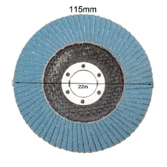 5/10PC 115mm 4.5 Sand Disc 40/60/80/120 Gravel Grinding Wheel Blade Polisher