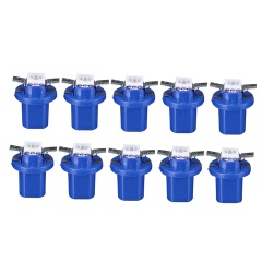 10x T5 B8.5D 5050 Car Dashboard Instrument  Interior LED Light Bulbs Accessories