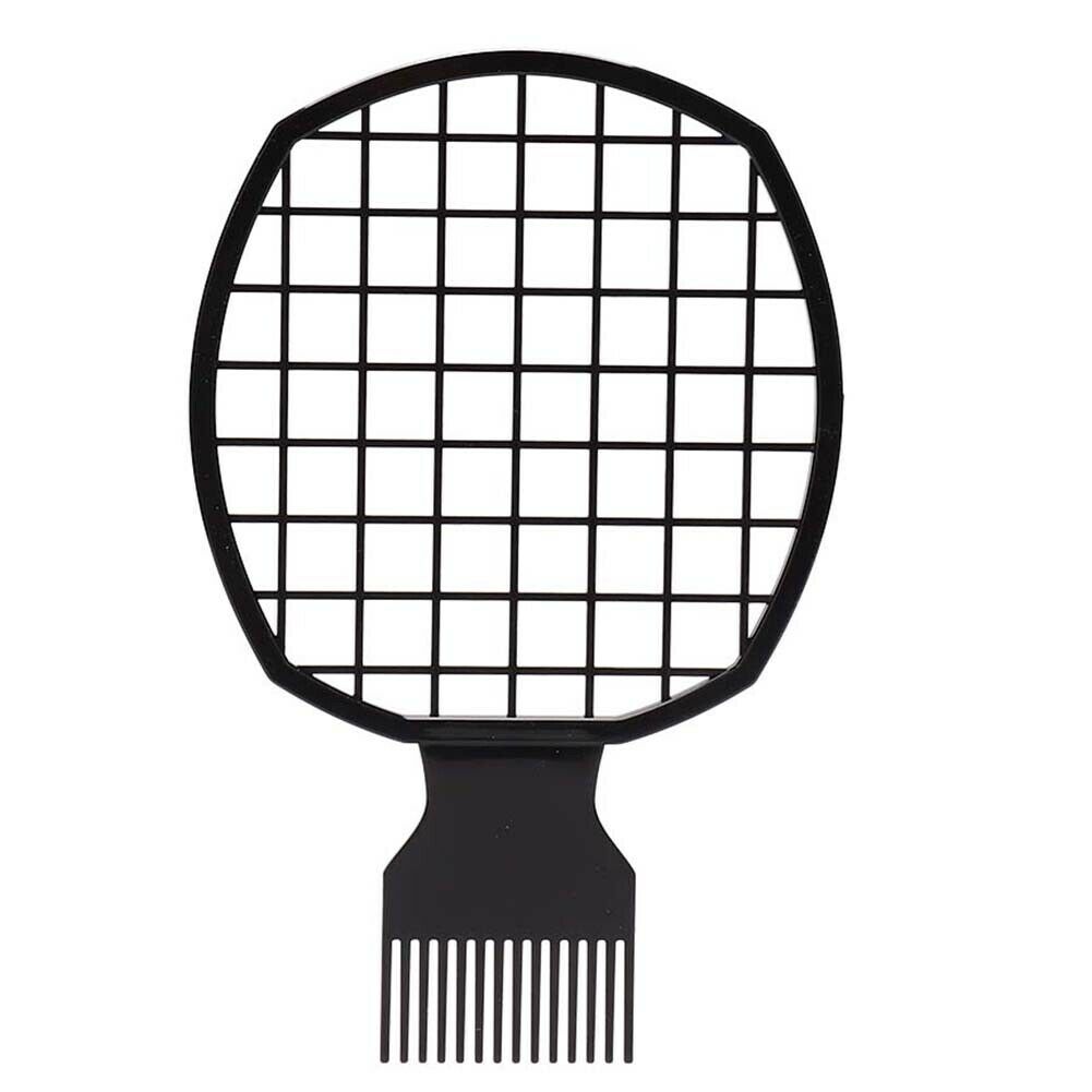 Hairdressing twist wave curl comb mesh sponge tin foil ironing brush healthy-