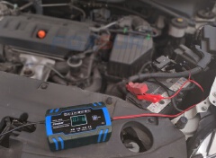 12/24V Multi-function Intelligent Charger Motorcycle Truck Universal Charger Repair Charger
