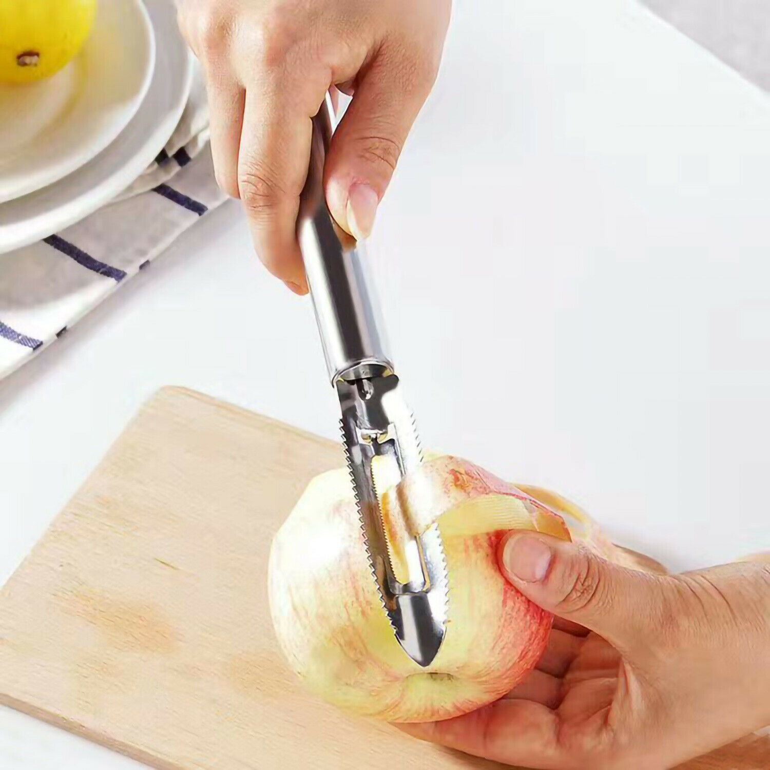 2pc fish scale remover scaler scraper cleaner kitchen tool peeler tool-