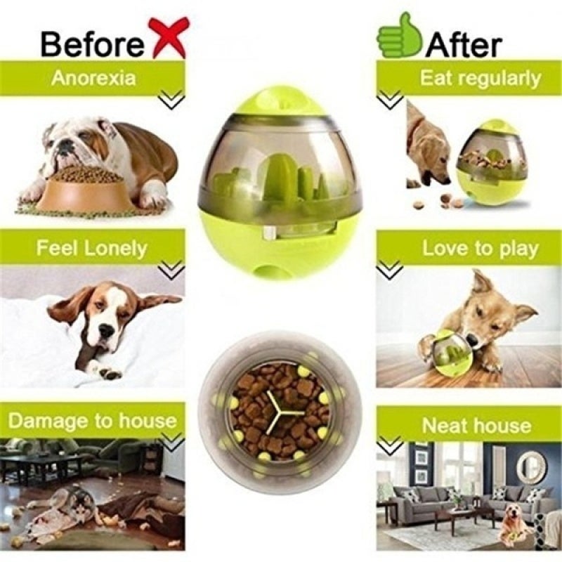 Tumbler Dog Toy Spilled Food Ball Pet Spilled Food Toy