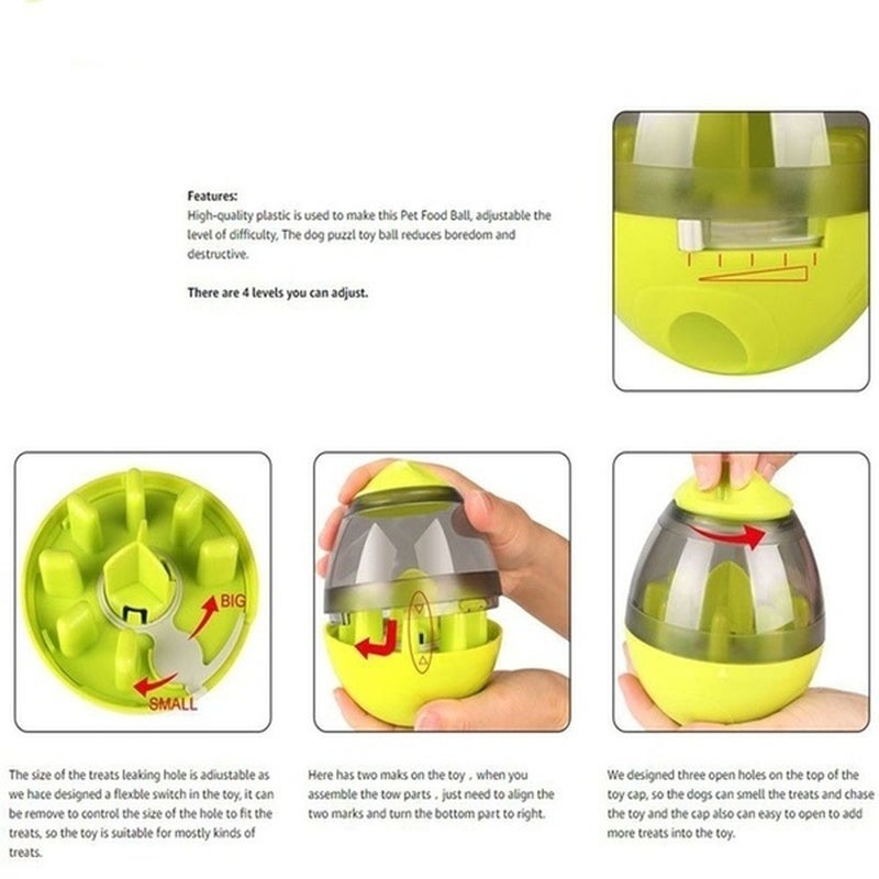 Tumbler Dog Toy Spilled Food Ball Pet Spilled Food Toy