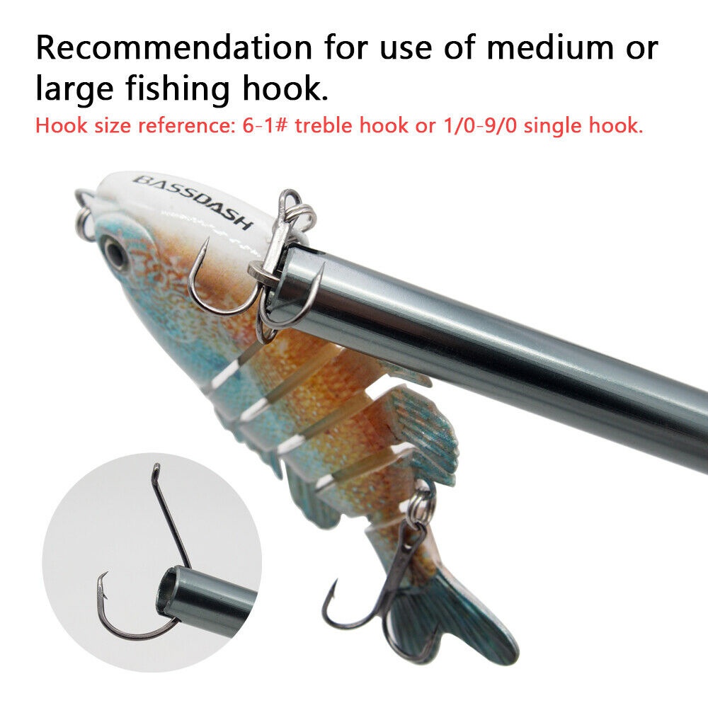 Easy Fish Hook Remover Puller Detacher T-Handle Extractor Fishing Tackle Tool