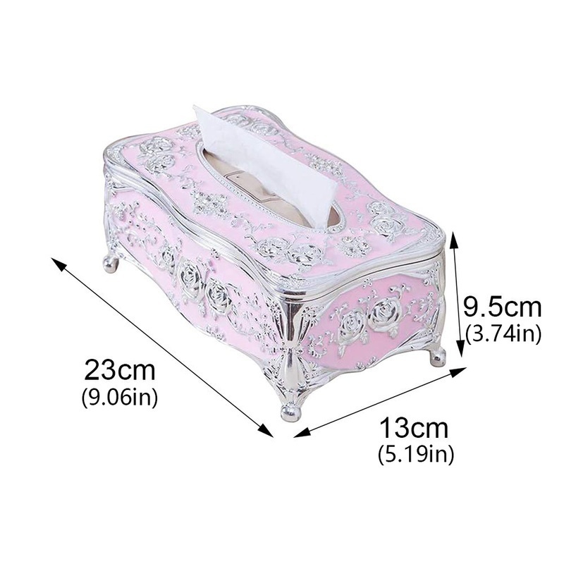 NEW European Retro Tissue Box Napkin Holder Paper Case Cover for Home Living Room Kitchen