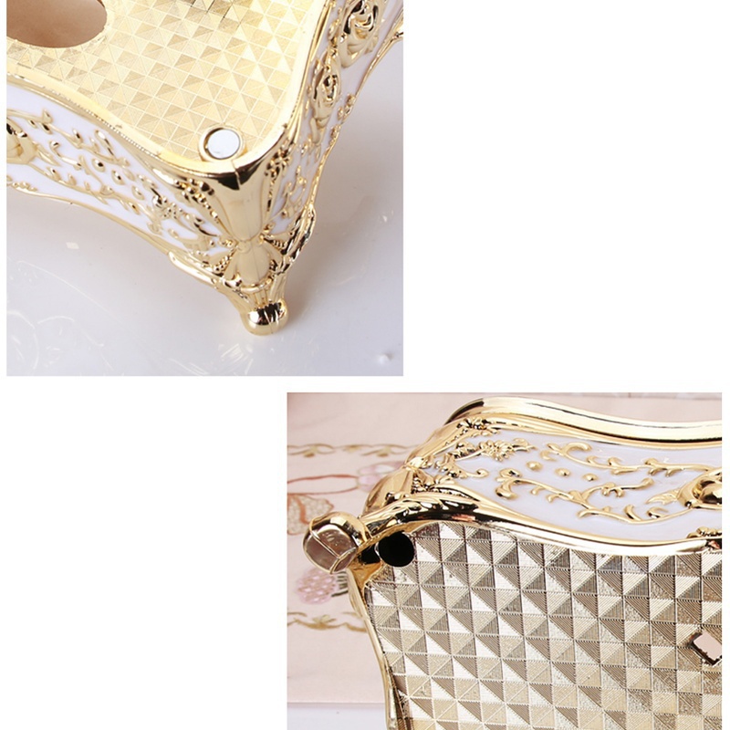 NEW European Retro Tissue Box Napkin Holder Paper Case Cover for Home Living Room Kitchen