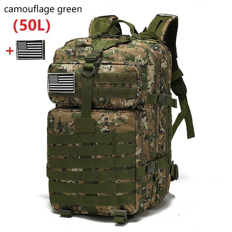 New Nylon Waterproof Hiking Backpack Outdoor Military Rucksacks Tactical Sports Camping Trekking