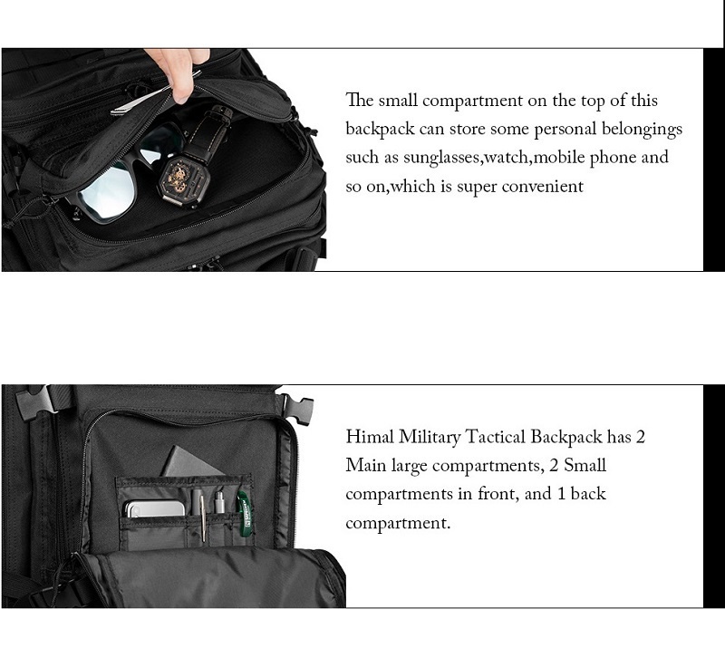 New Nylon Waterproof Hiking Backpack Outdoor Military Rucksacks Tactical Sports Camping Trekking