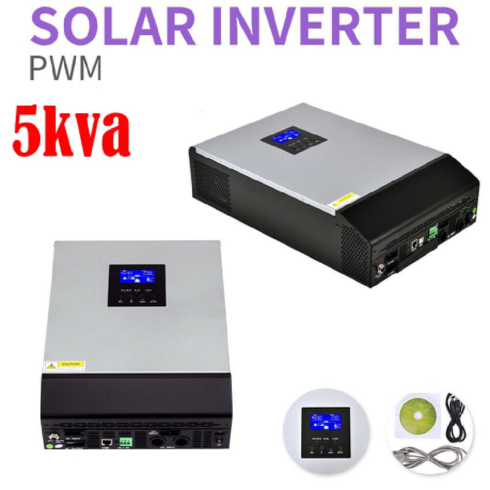 NEW 5KVA Hybrid 24V Solar Inverter Pure Sine Wave with Charger Solar Controller