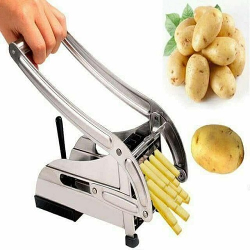 Stainless Steel Home Kitchen Potato Chipper French Fries Slicer Chip Cutter