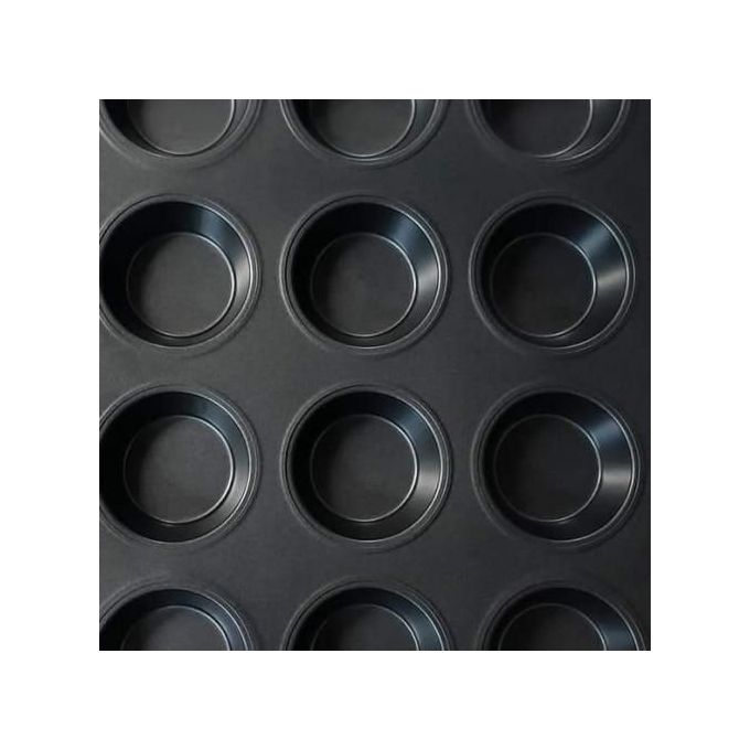 12 Holes Cup Cake Baking Tin