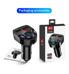Car Bluetooth FM Radio Transmitter MP3 Music Player Car Kit Charger TF USB Charger FM Modulator