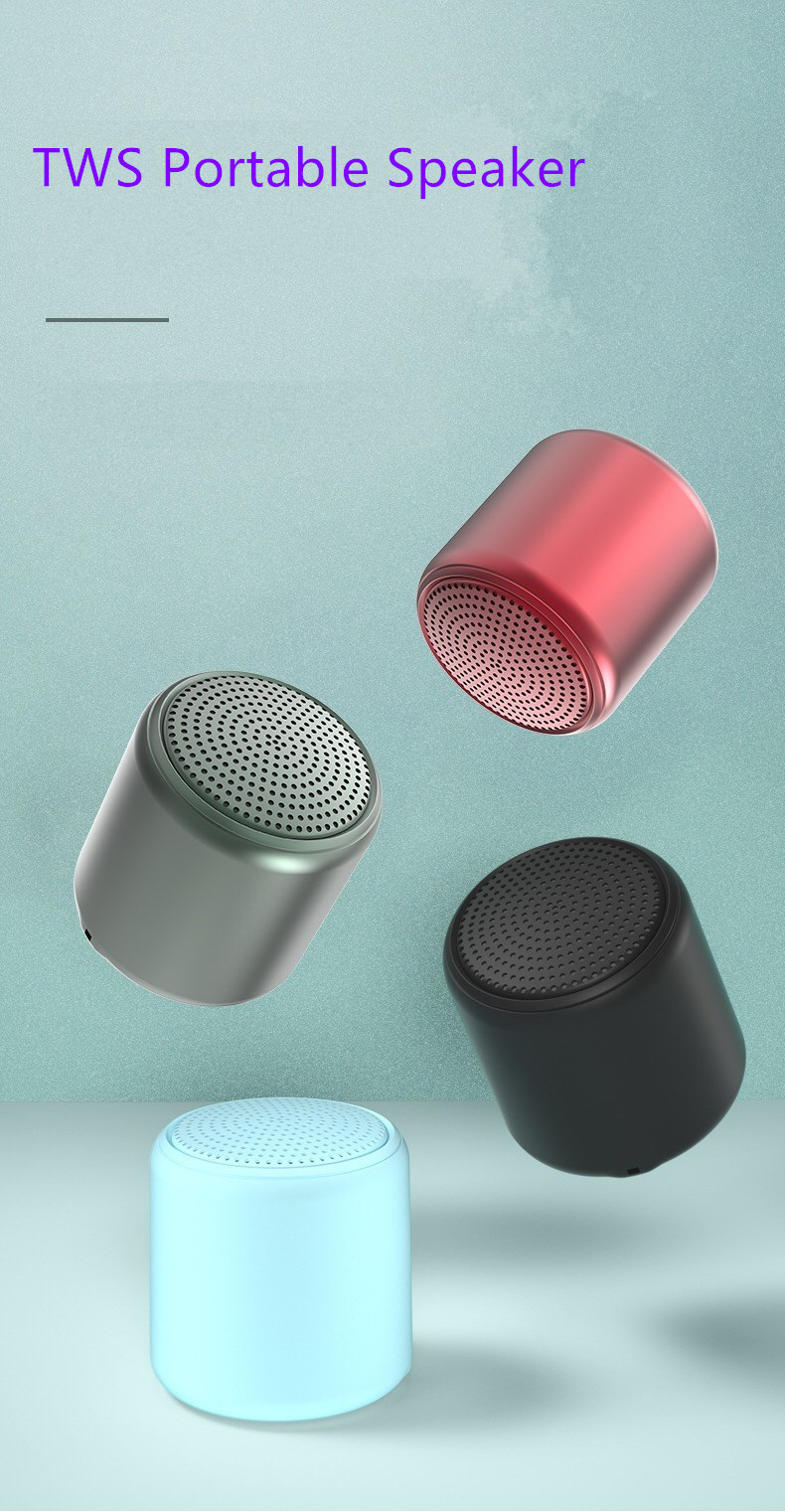 Mini Bluetooth Sound TWS Inpods Speaker Portable Wireless Stereo Audio Heavy Bass Little Fun