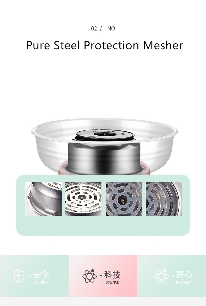 Brand Home-made Automatic Cotton Candy Machine Marshmallow Maker