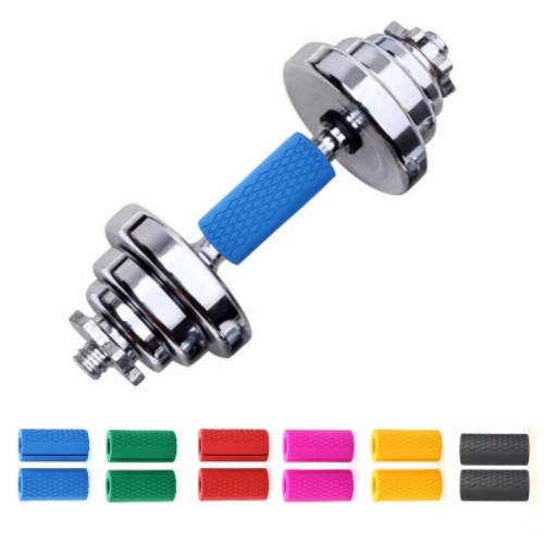 2Pcs/set Barbell Grips Dumbbell Kettlebell Fat Grip Thick Bar Handles Pull Up Weightlifting Grip