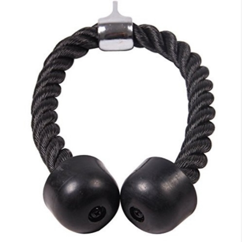 Tricep Rope Abdominal Crunches Cable Pull Down Laterals Biceps Muscle Training Fitness Pull Rope