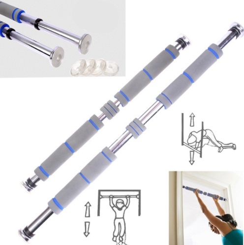 1PCS Indoor Horizontal Bars Exercise Workout Chin Up Pull Up Training Bar Sport Fitness Equipments