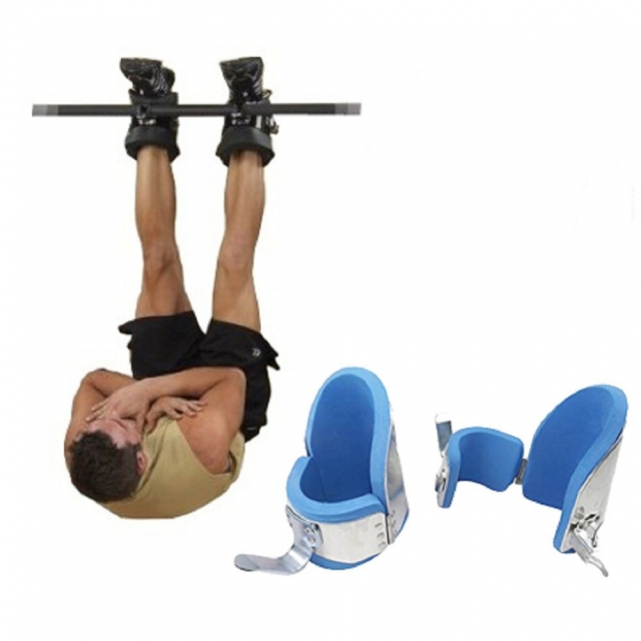 Gravity Boots Bodybuilding Crossfit Safety Locking Mechanism Therapy Ankle Boots Gym Hang Up Hooks