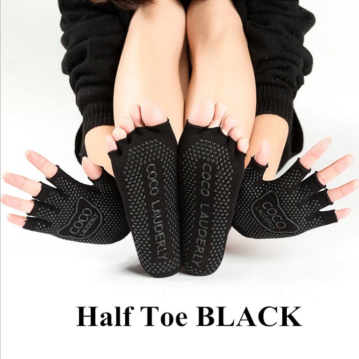 Yoga Socks Women Socks Meia Pilates Massage Athletic Sport Woman Socks With Gloves
