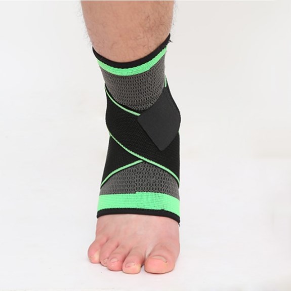 2PCS/set Weaving Elastic Ankle Support Brace Badminton Football Taekwondo fitness Heel Protector