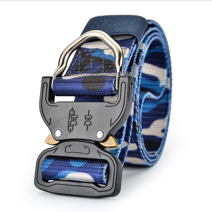 Duty Waist Belt Tactical Military Nylon Belt Hunting Accessories with Metal Buckle