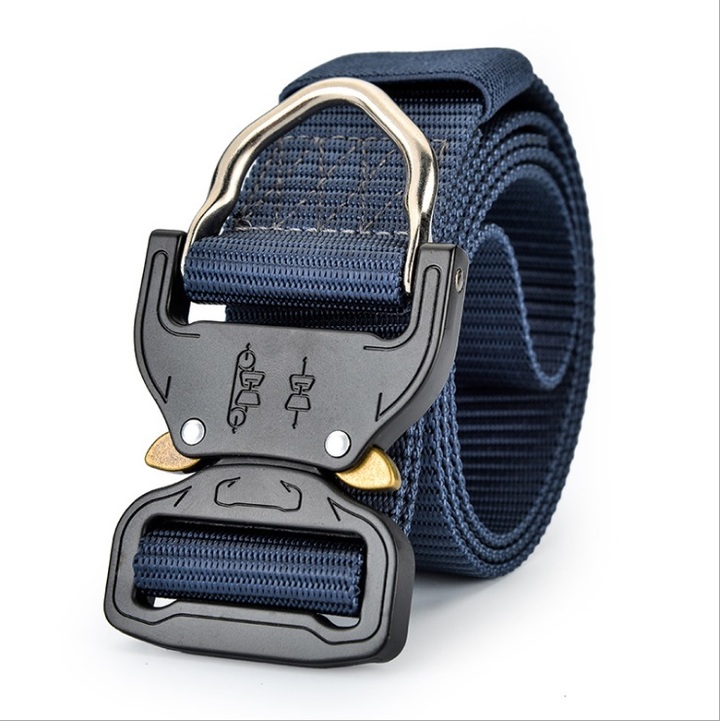 Duty Waist Belt Tactical Military Nylon Belt Hunting Accessories with Metal Buckle