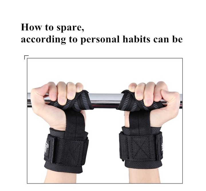 Sport Fitness Weight Lifting Grip belt , gym with non-slip grip belt tension Weightlifting belt