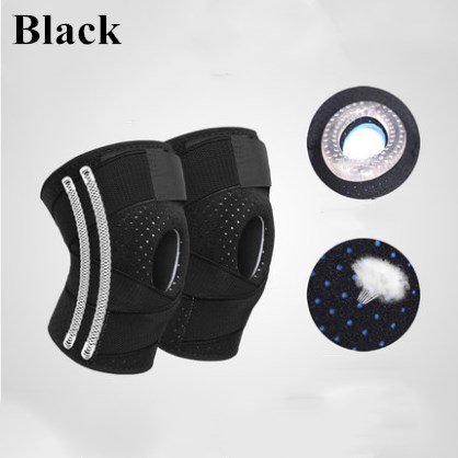 2PCS Meniscus Knee Pads Silica Gel Kneepads Hiking Running Knee Support Breathable Knee Protector