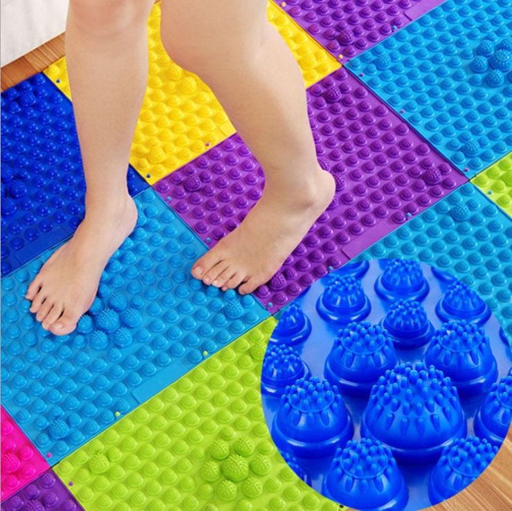 30*40cm foot type magnetite massage pad woman special finger pressing board mat