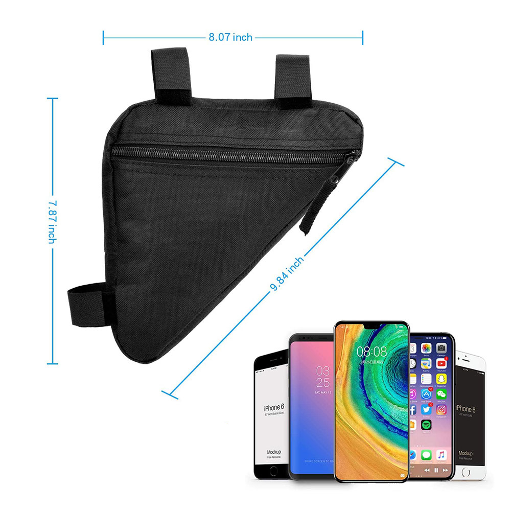 Bike Bicycles Bag Front Tube Frame Handlebar Waterproof Cycling Triangle Pouch Frame Holder Bicycle