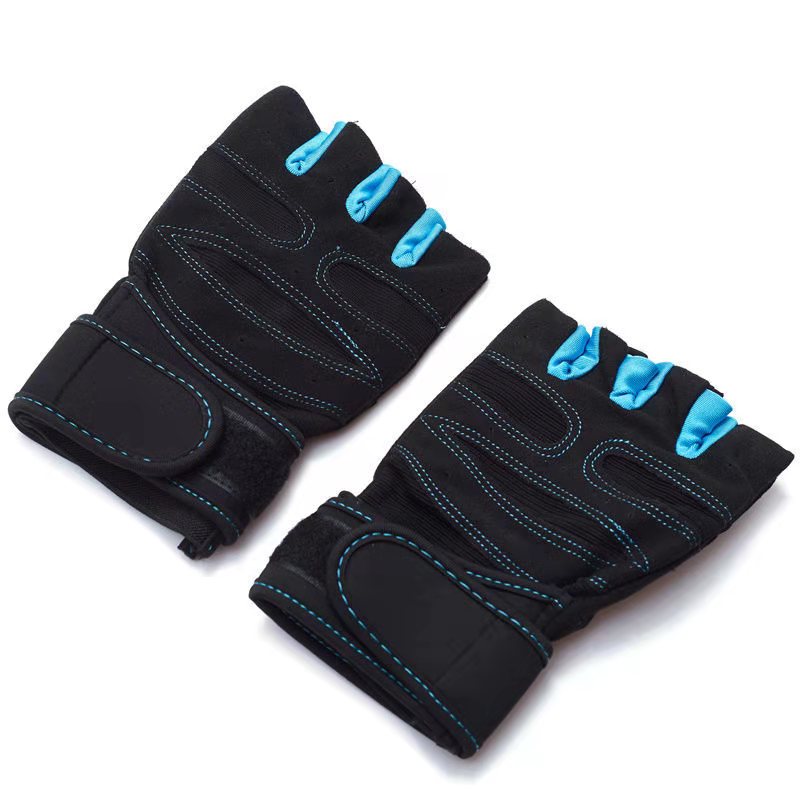Half Finger Gym Gloves Heavyweight Sports Exercise Weight Lifting Gloves Body Sport Fitness Gloves