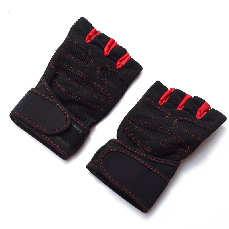 Half Finger Gym Gloves Heavyweight Sports Exercise Weight Lifting Gloves Body Sport Fitness Gloves