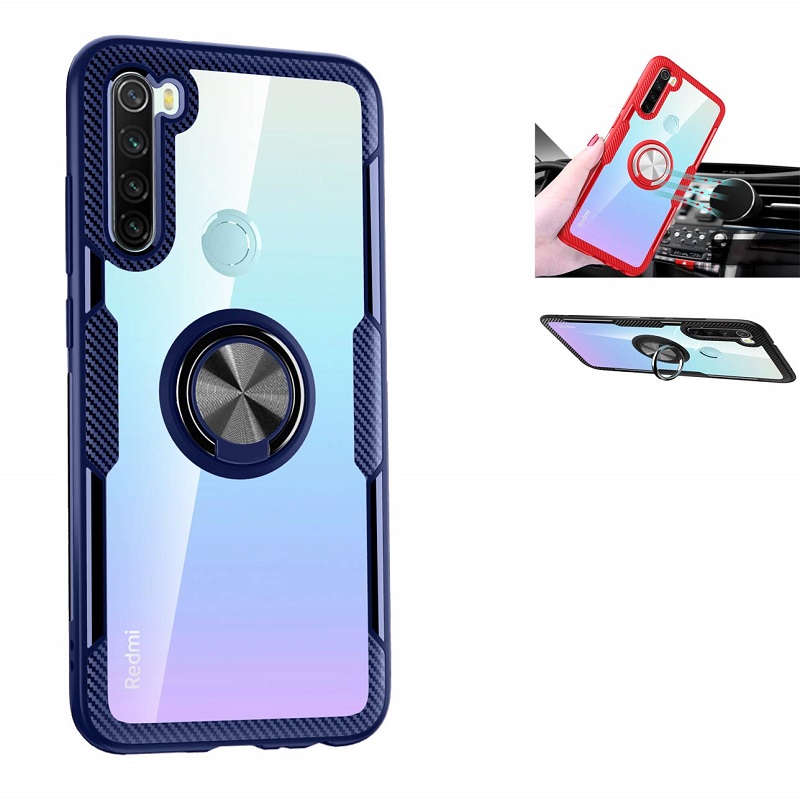 [1-Pack] Xiaomi Redmi Note 8 Case With [Full Screen Cover Tempered Glass] Screen Protector