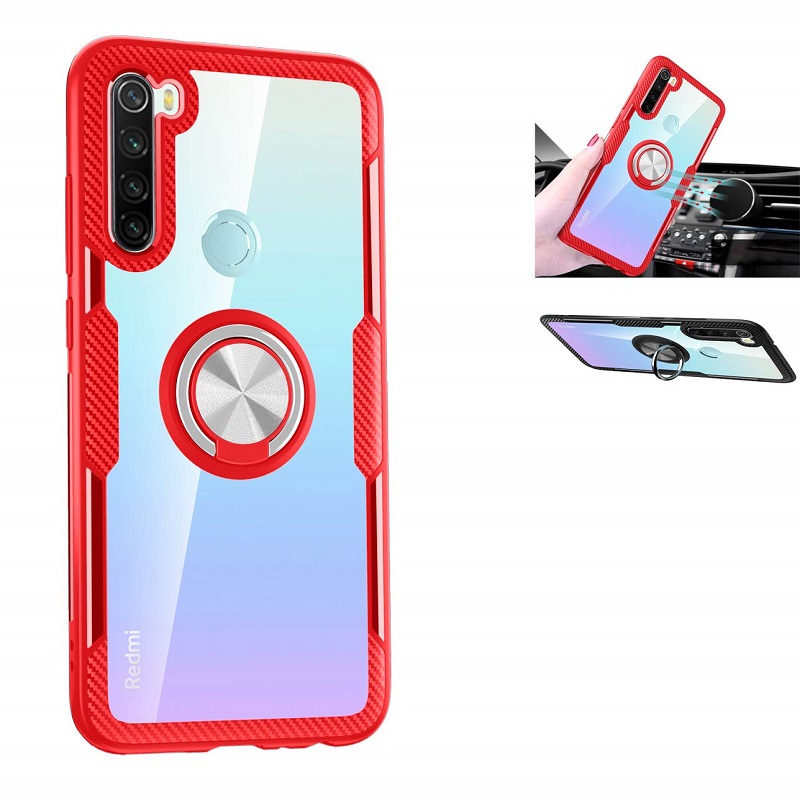 [1-Pack] Xiaomi Redmi Note 8 Case With [Full Screen Cover Tempered Glass] Screen Protector