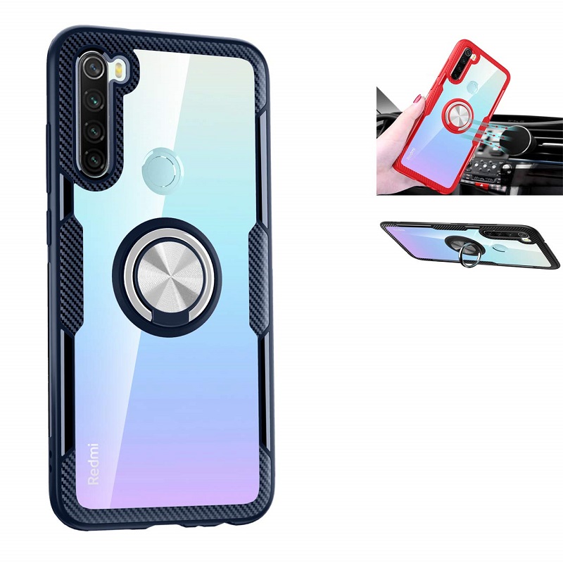 [1-Pack] Xiaomi Redmi Note 8 Case With [Full Screen Cover Tempered Glass] Screen Protector